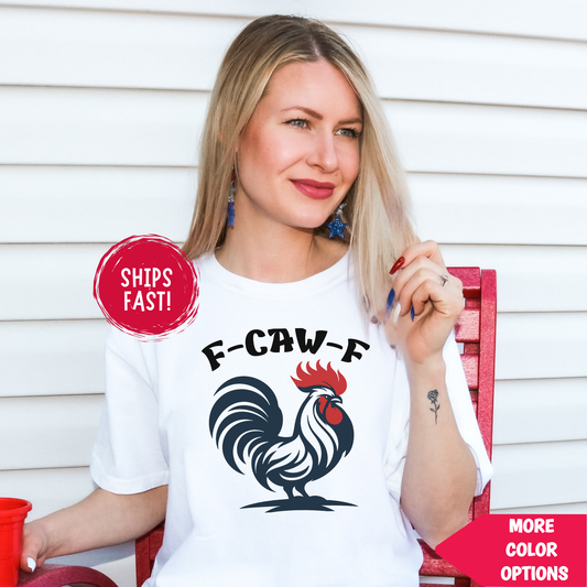 Bold Rooster T-Shirt, Farm Life Graphic Tee, Rustic Country Shirt, Chicken Lover Gift, Rooster Pride Top, Barnyard Style Tee