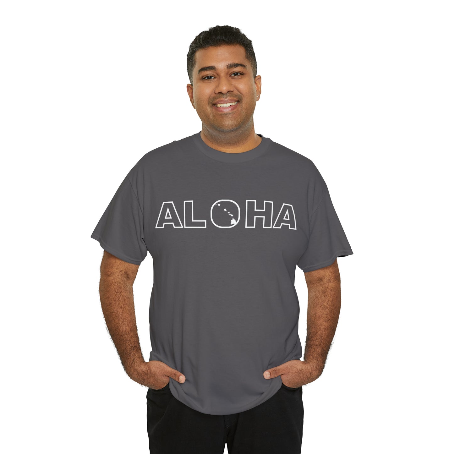 Aloha T-Shirt with Hawaiian Islands