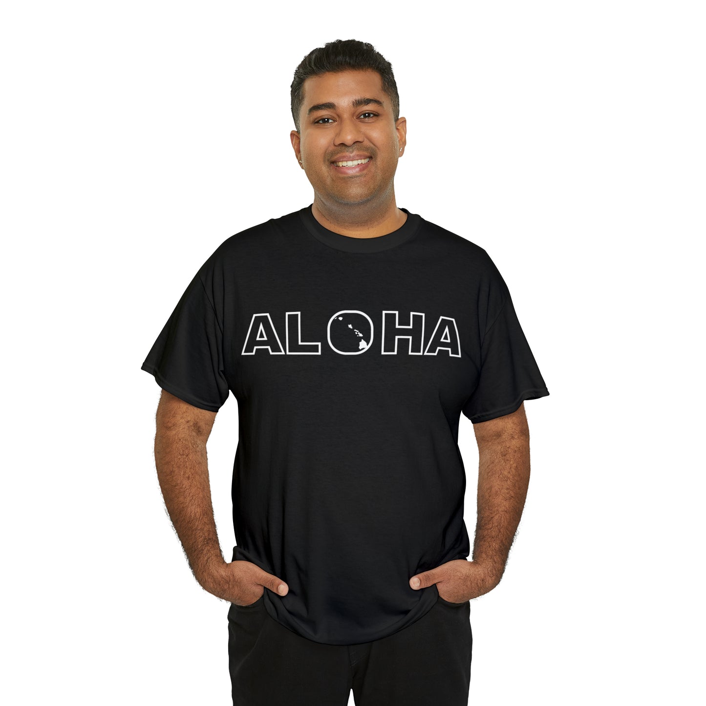Aloha T-Shirt with Hawaiian Islands