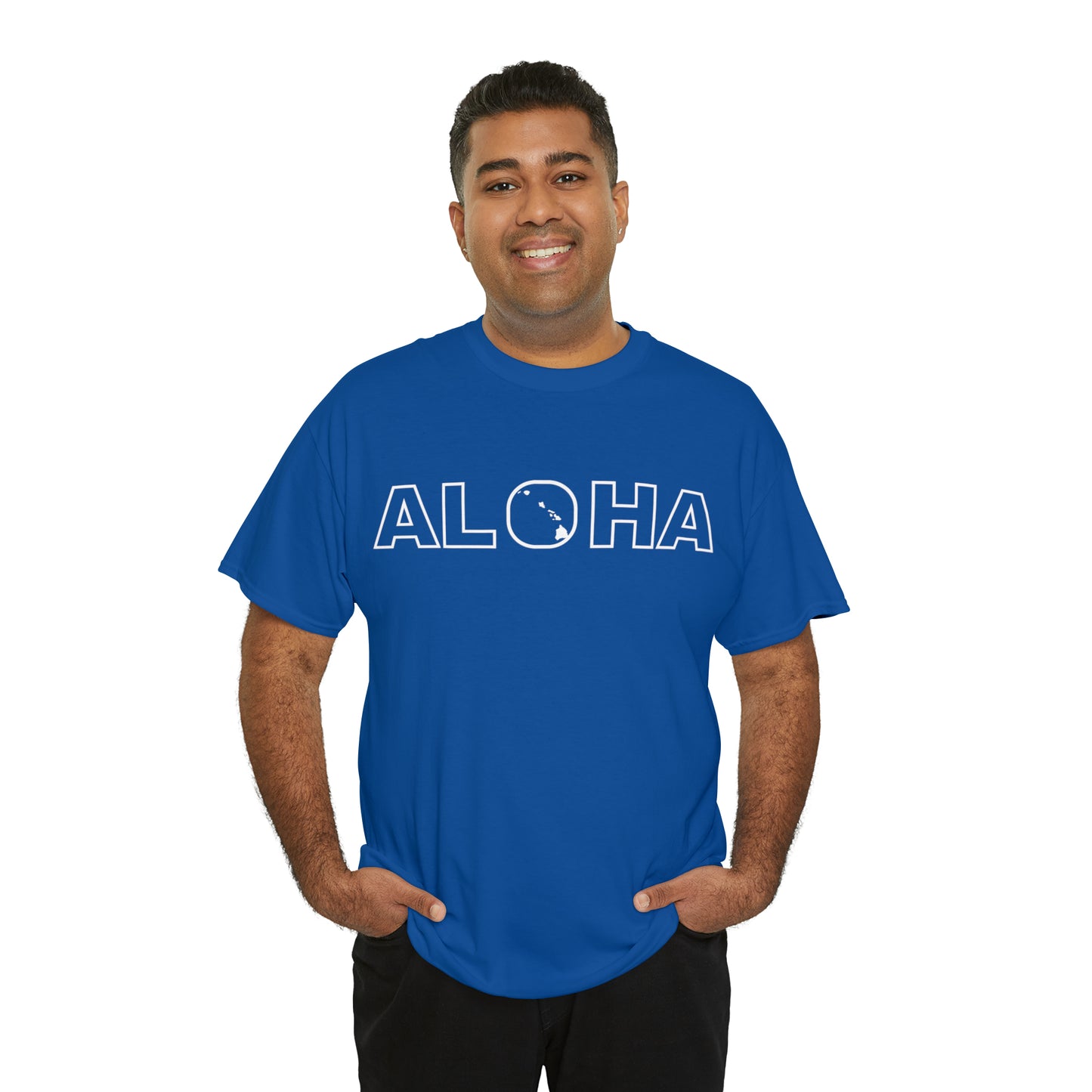 Aloha T-Shirt with Hawaiian Islands