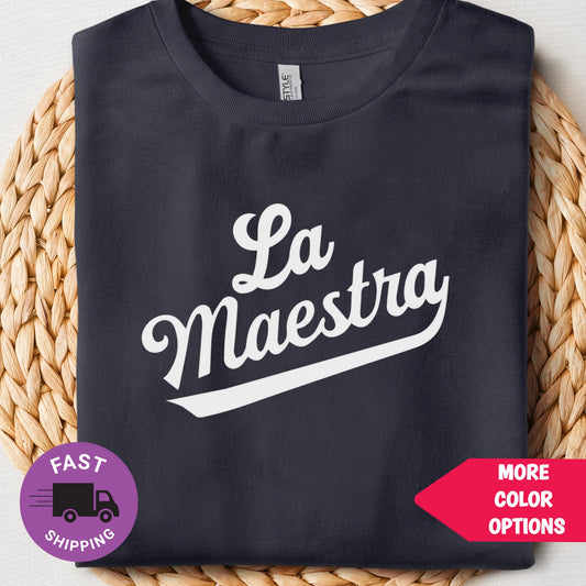 La Maestra - The Teacher Heavy Cotton Tee