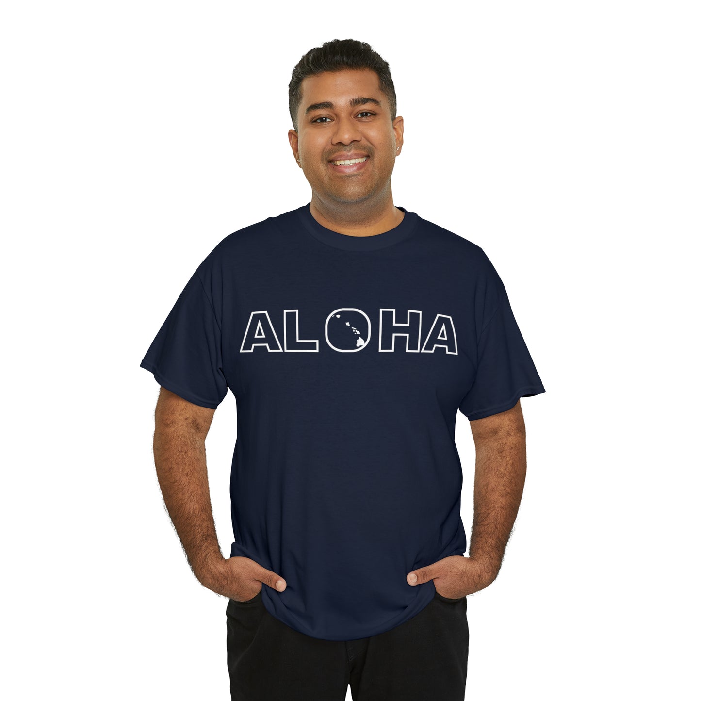 Aloha T-Shirt with Hawaiian Islands