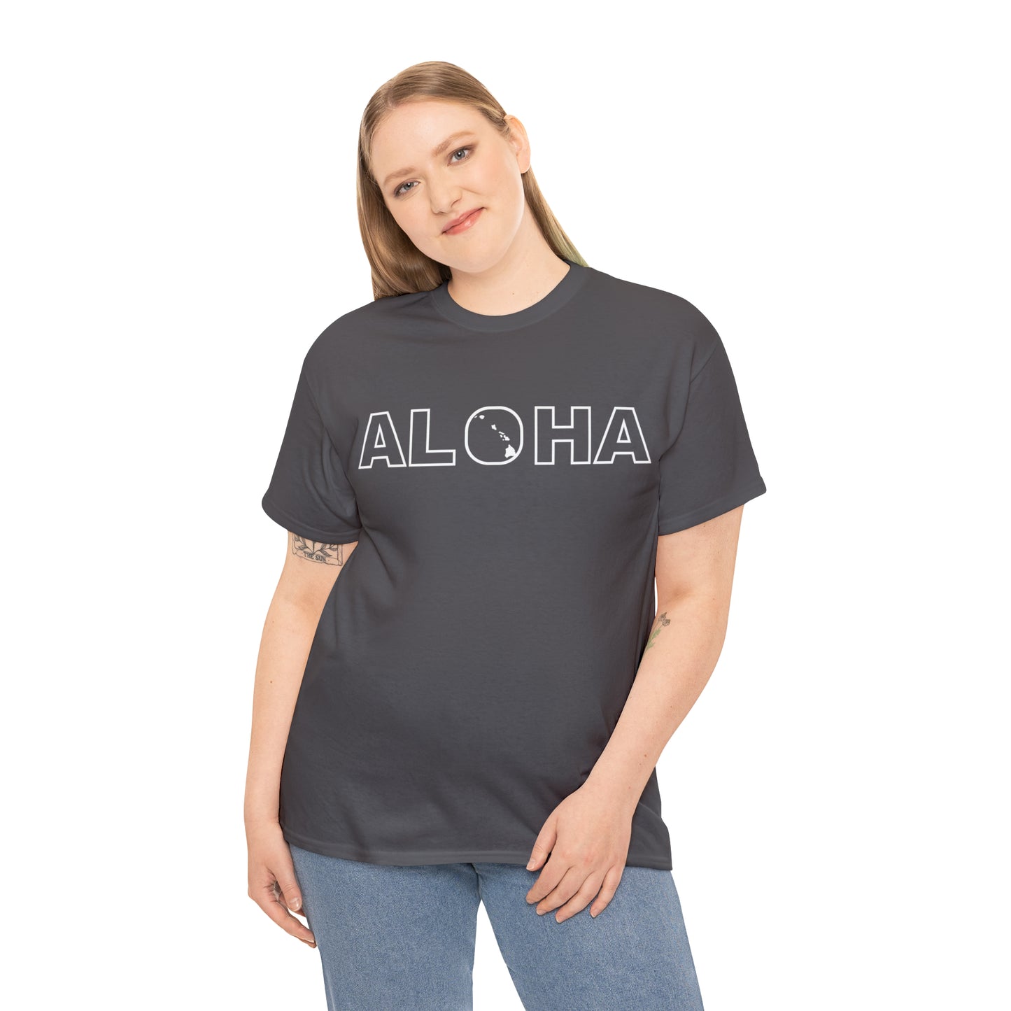 Aloha T-Shirt with Hawaiian Islands