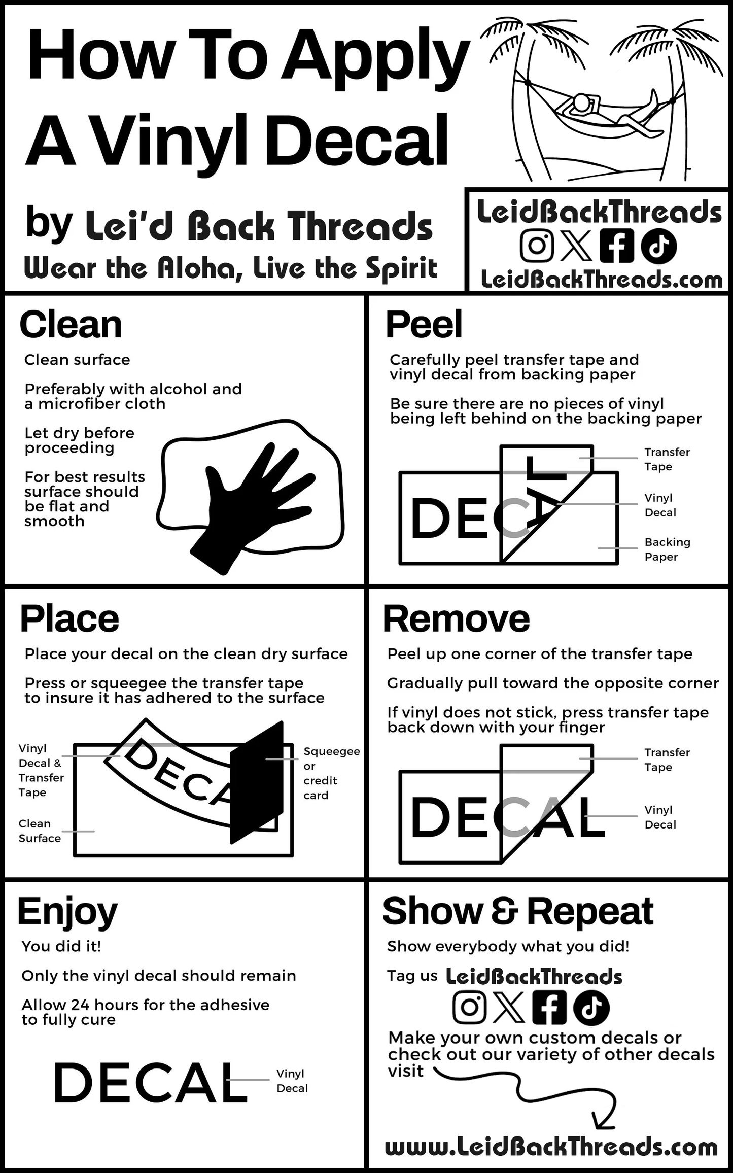 3 Tribal Great White Sharks Decal