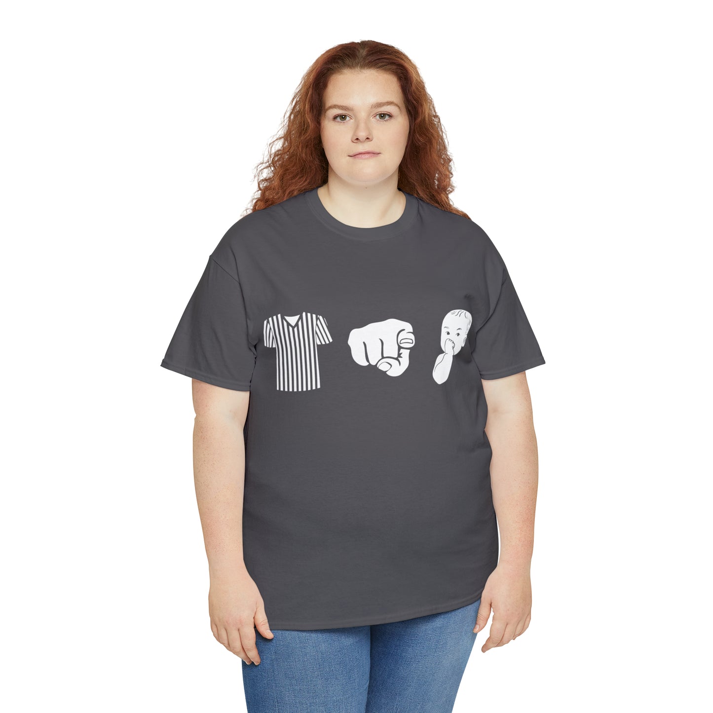 Ref You Suck Emoji Cotton Tee