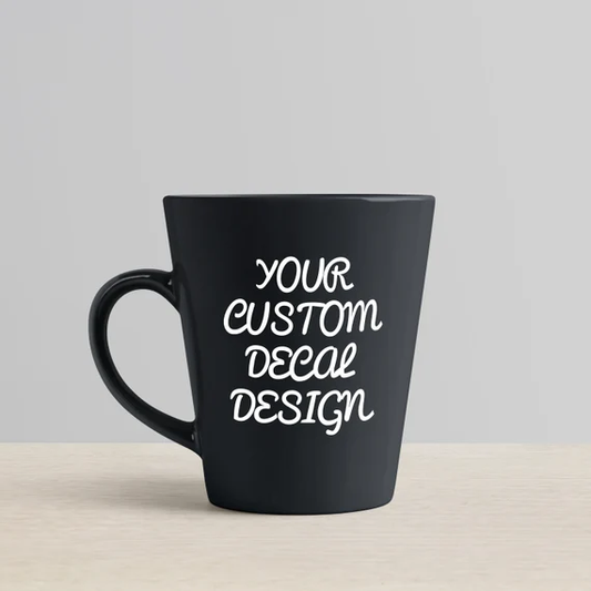 1 Color Decal on Mug or Tumbler