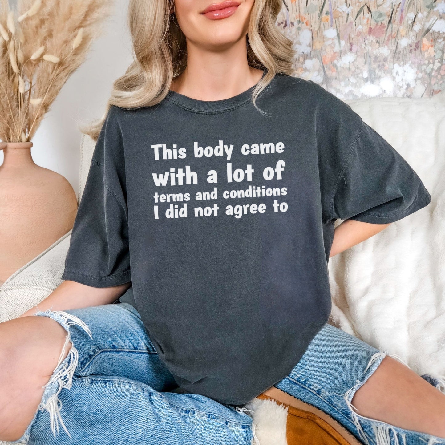 Chronic Illness Warrior Shirt | This Body Was Built on Strength and Resilience | Inspirational Health Awareness Tee | Spoonie Support Gift