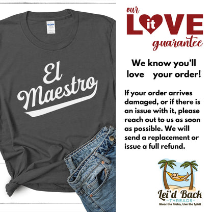 El Maestro - The Teacher Heavy Cotton Tee