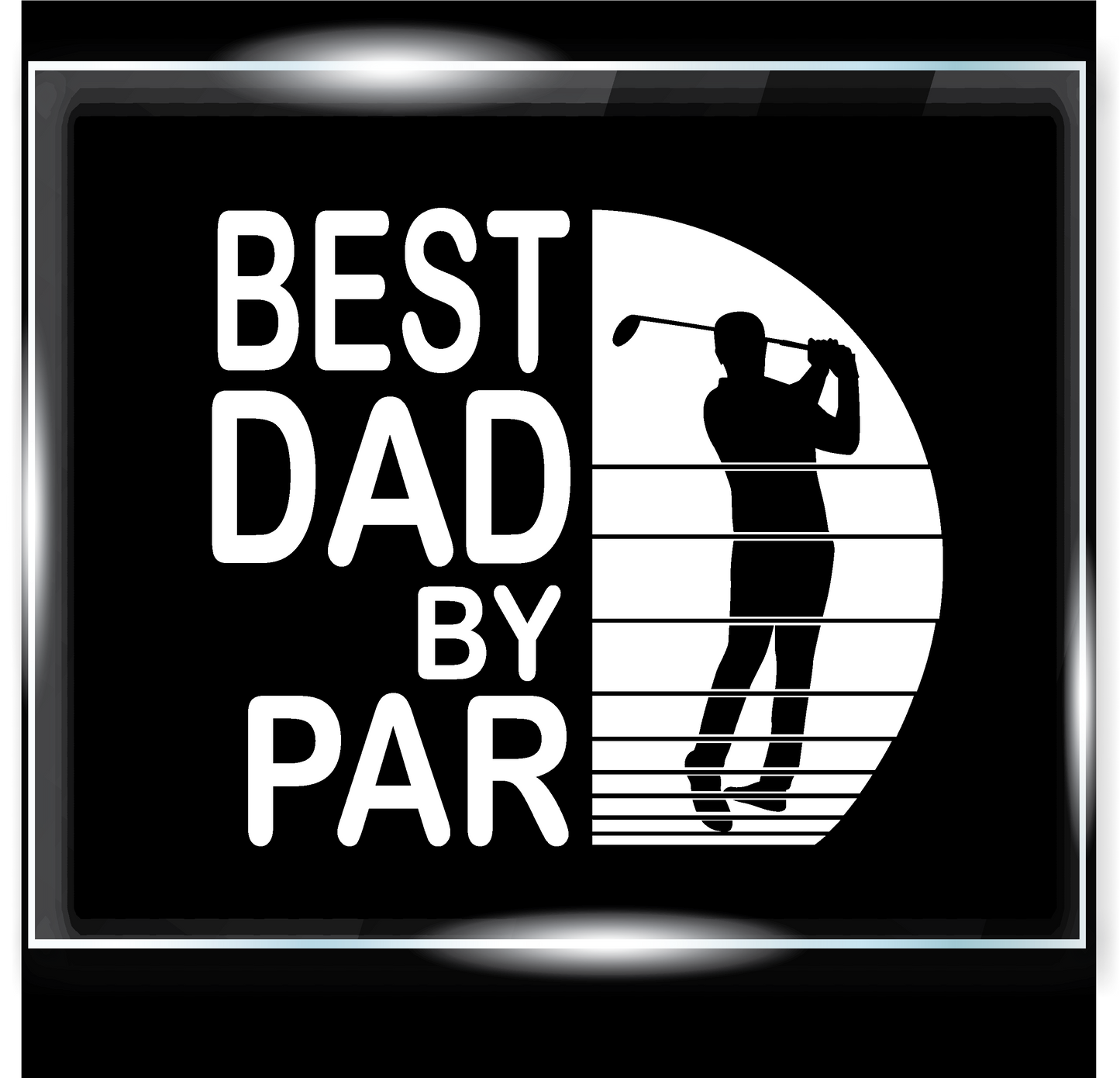 Best Dad by Par Decal