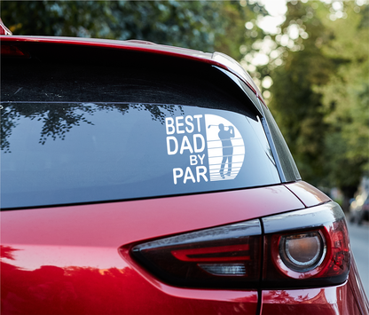 Best Dad by Par Decal