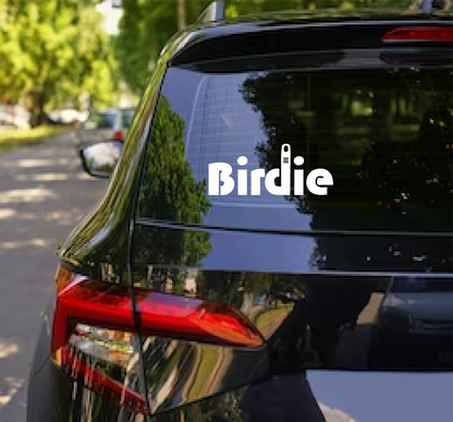 Birdie Decal