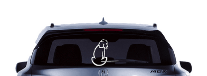 Puppy Dog Wagging Tail Decal