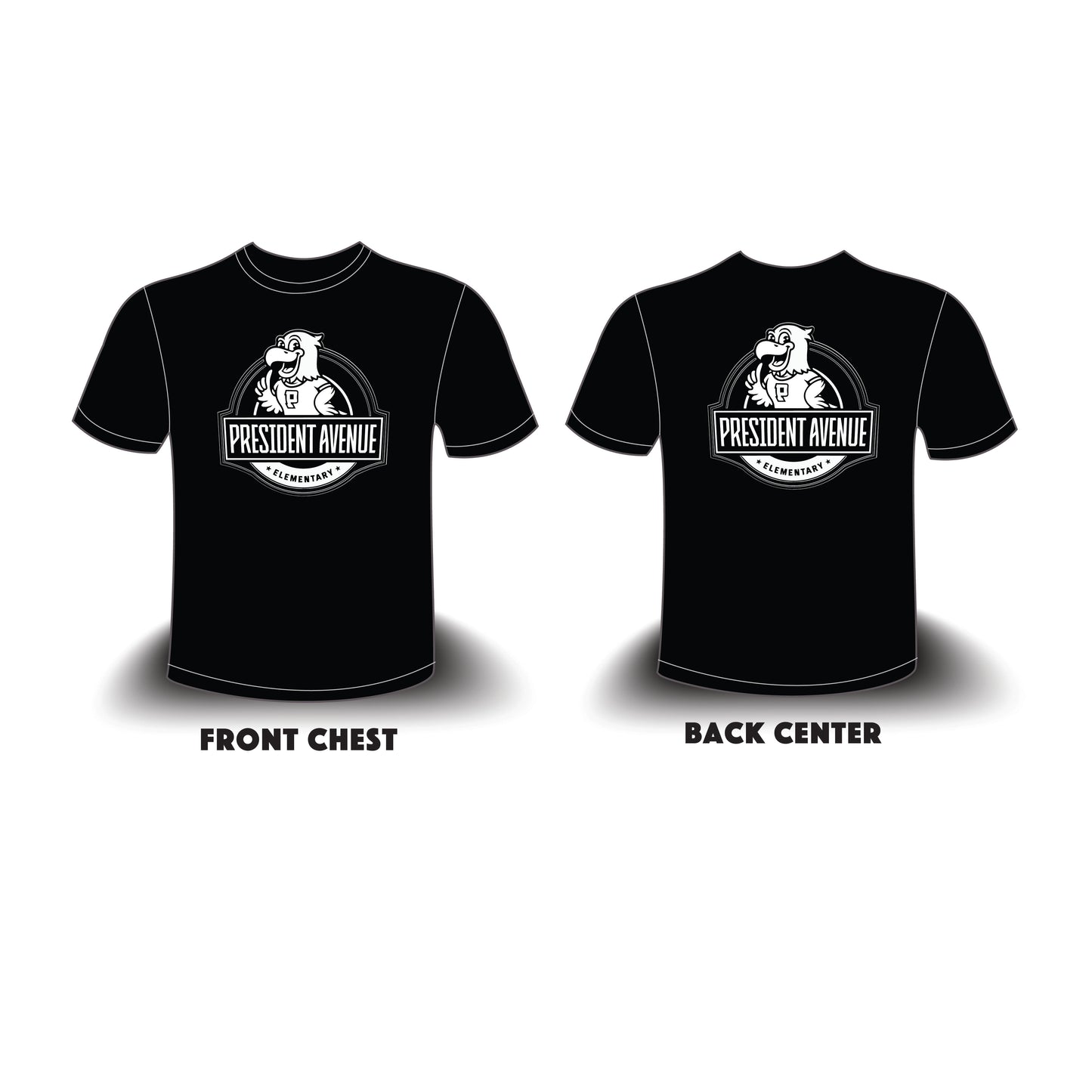 Full chest, back or Tote 1 Color HTV  (max 12"x12")
