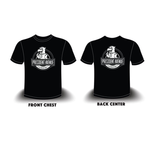 Full chest, back or Tote 1 Color HTV  (max 12"x12")