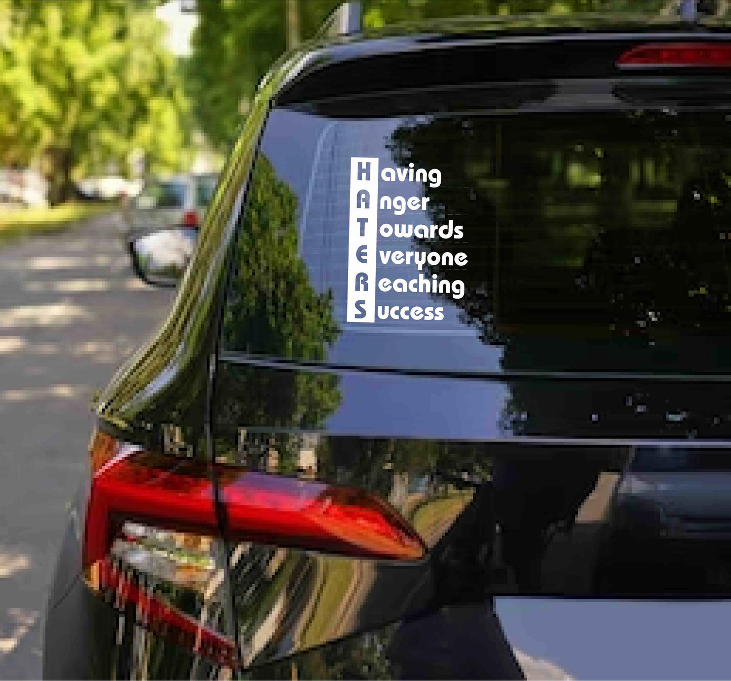 Haters Decal