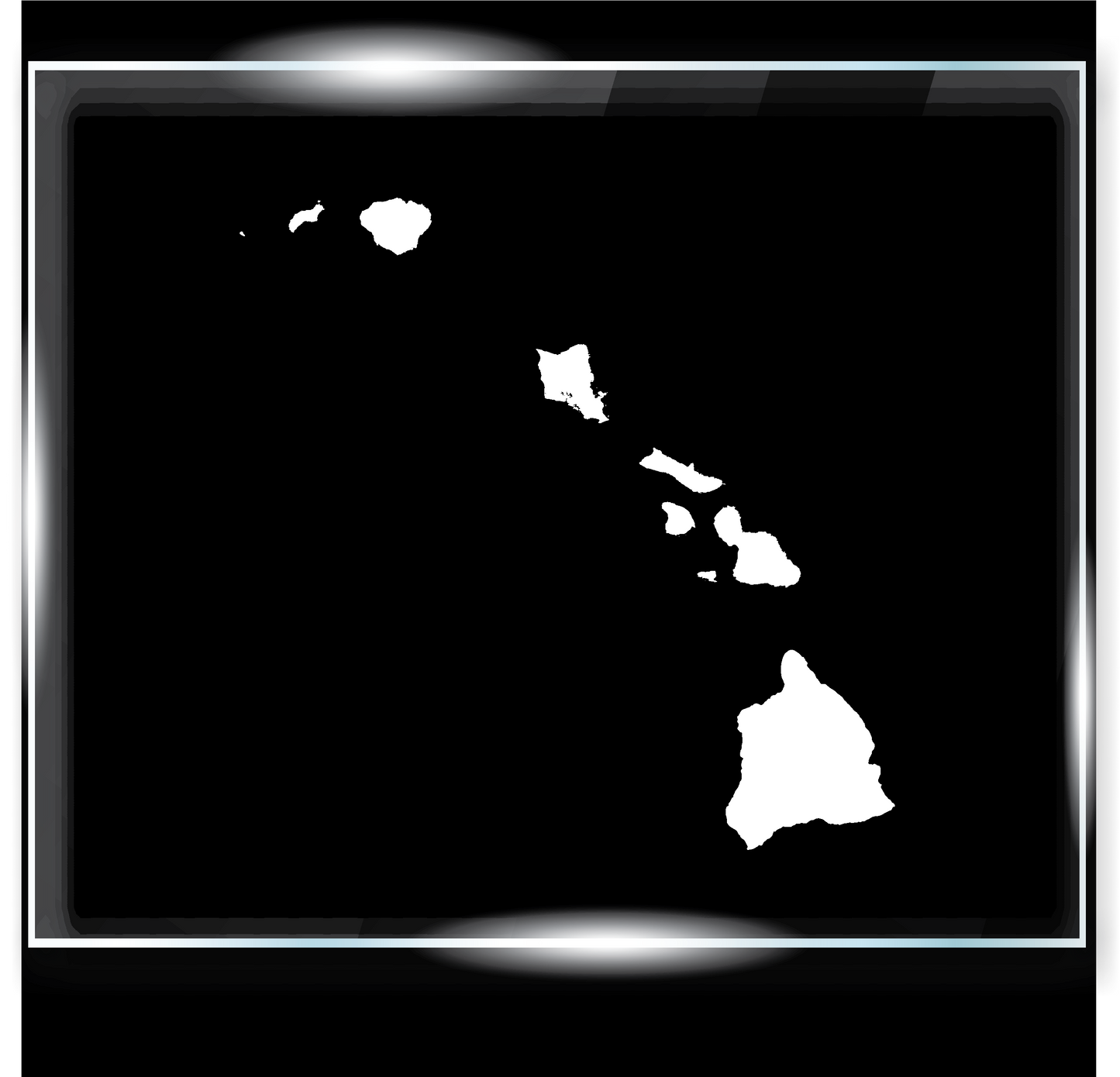 Hawaiian Islands Decal