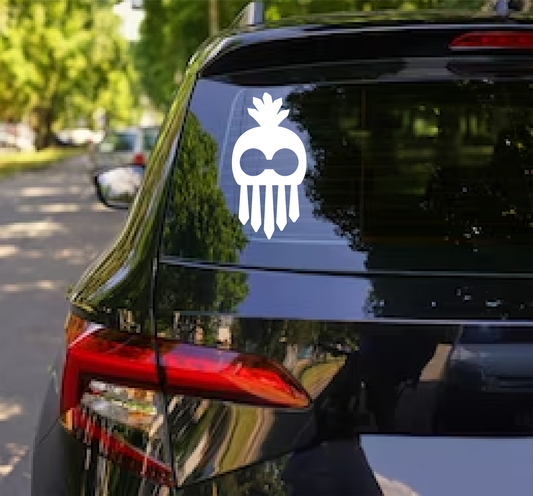 Ikaika Warrior Helmet Decal