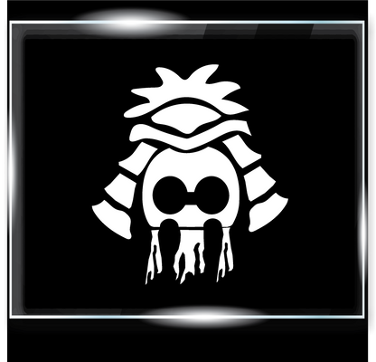 Ikaika Warrior Clipart Helmet Decal