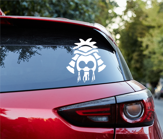 Ikaika Warrior Clipart Helmet Decal