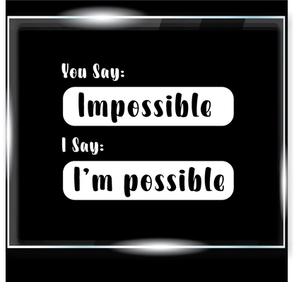 I'm Possible Decal