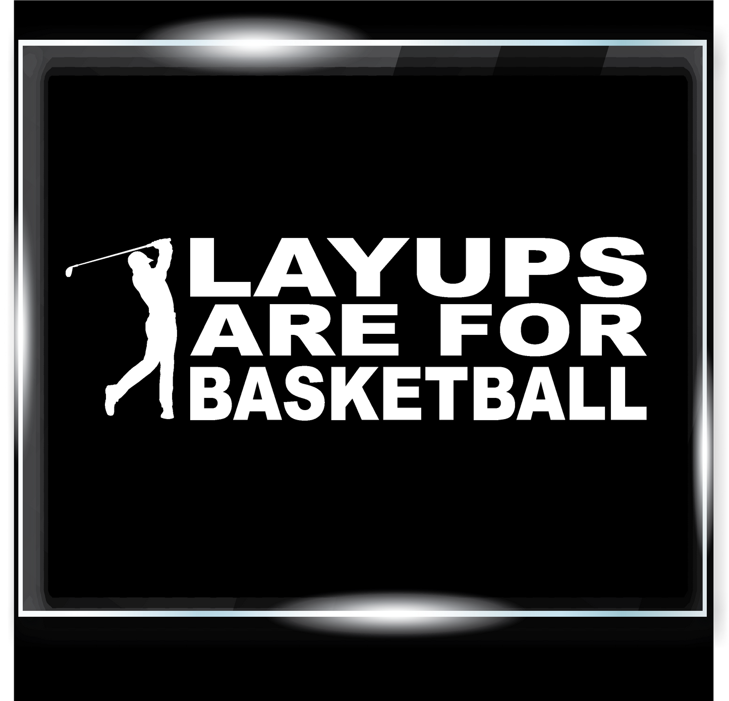 Layups and for Basketball Decal