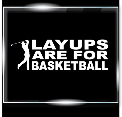 Layups and for Basketball Decal