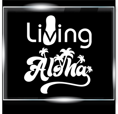 Living Aloha Decal