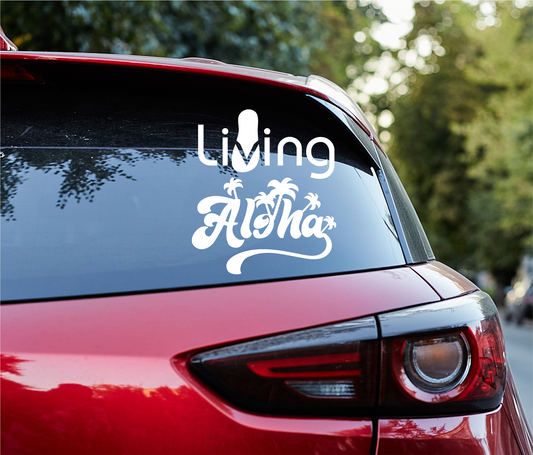 Living Aloha Decal