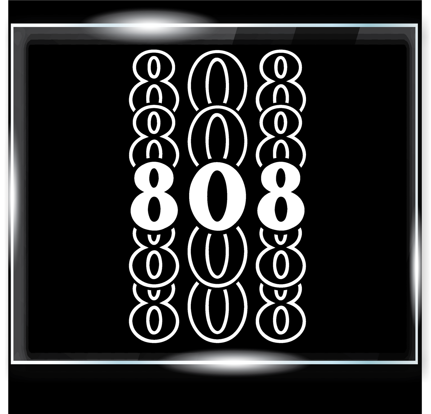 Rise and Fall 808 Decal