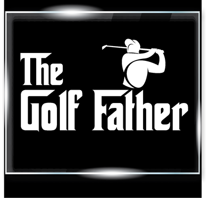 The Golf Father Decal