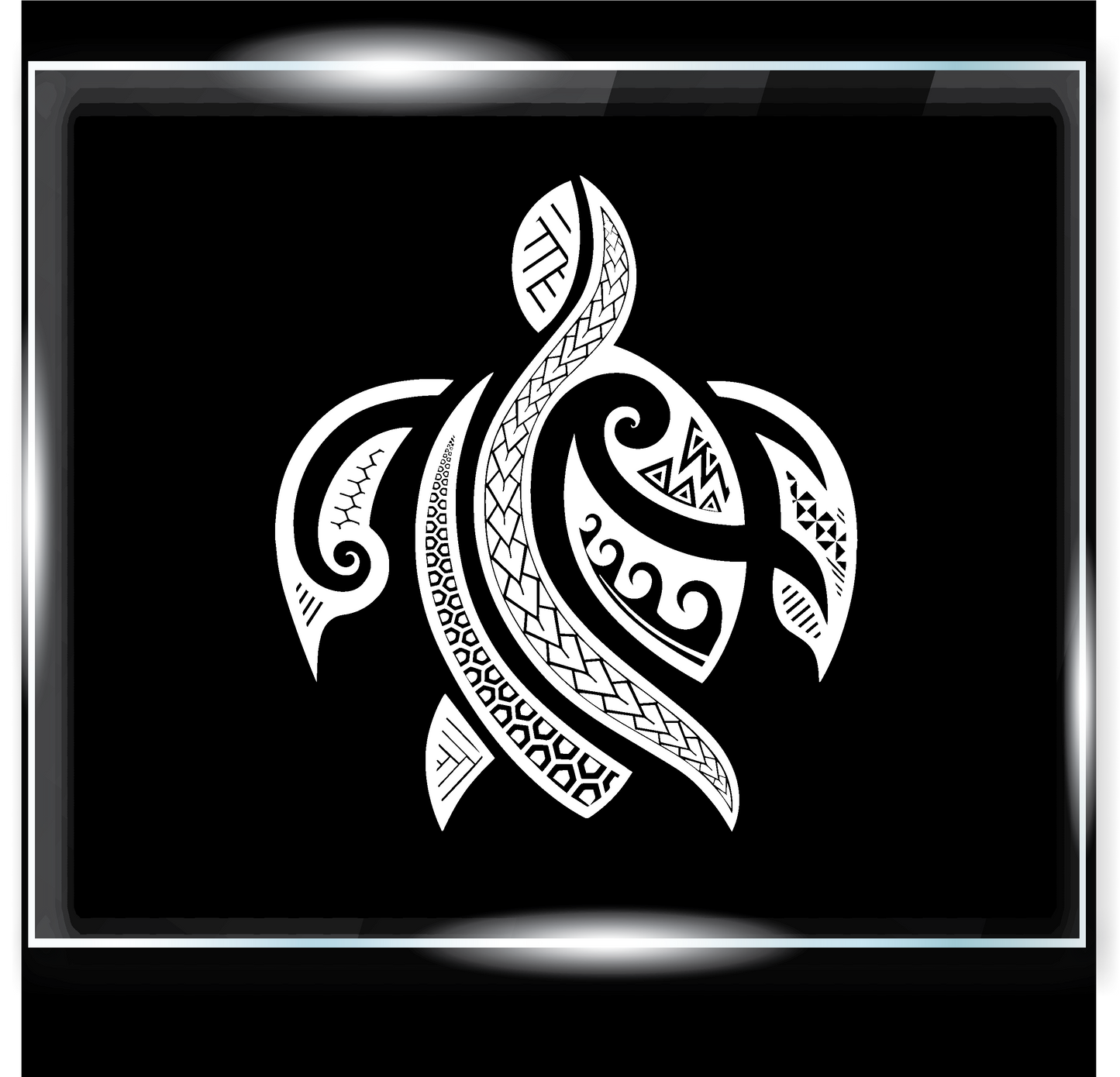 Tribal Turtle Decal