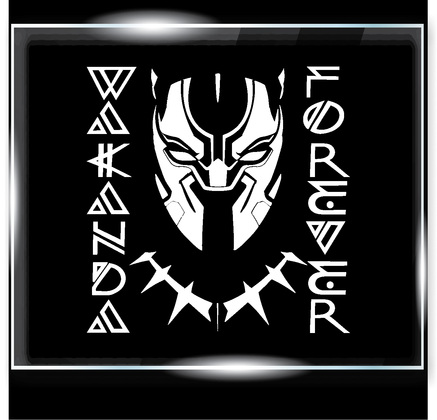 Wakanda Forever Black Panther Decal