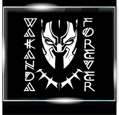 Wakanda Forever Black Panther Decal