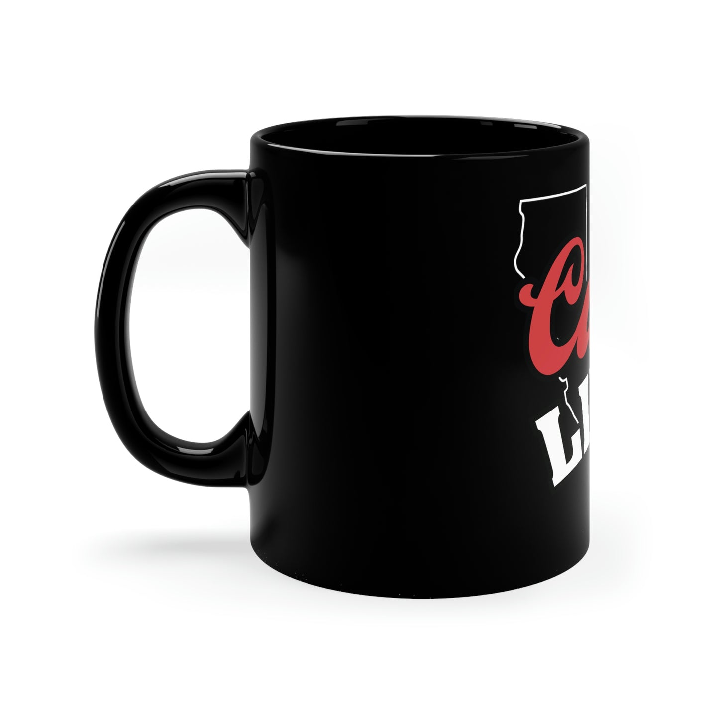 Cali Life 11oz Black Mug