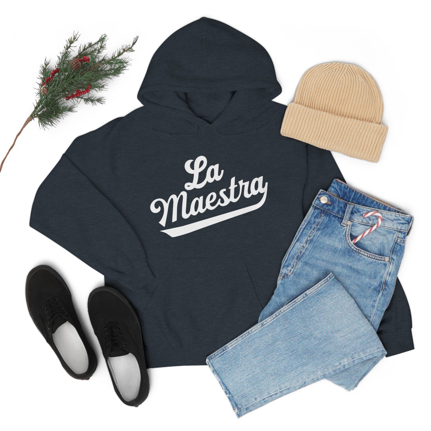 La Maestra - The Teacher Heavy Blend Hooded Sweatshirt