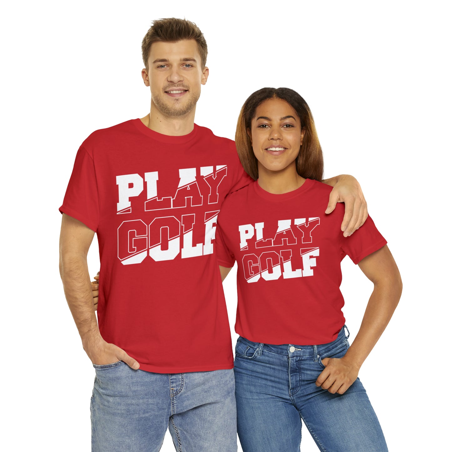 Split Play Golf Cotton Tee