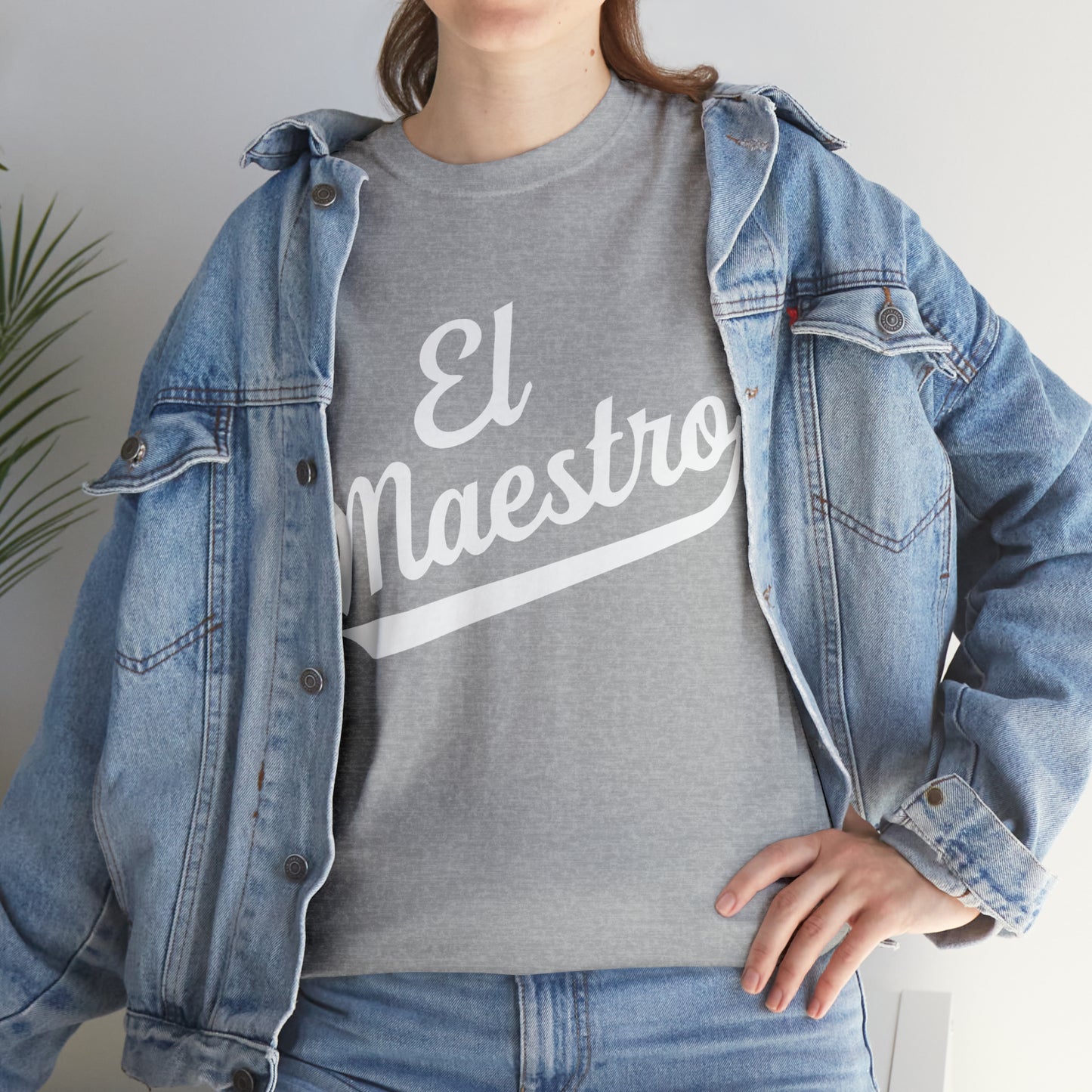 El Maestro - The Teacher Heavy Cotton Tee