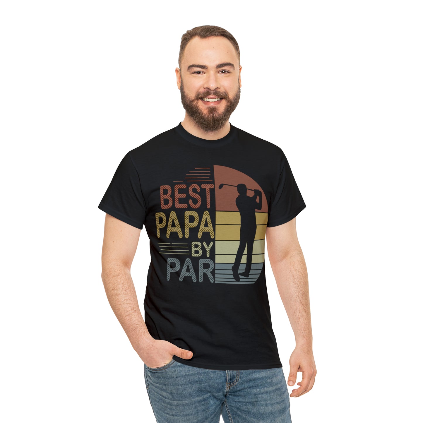 Best Papa by Par Golf Cotton Tee