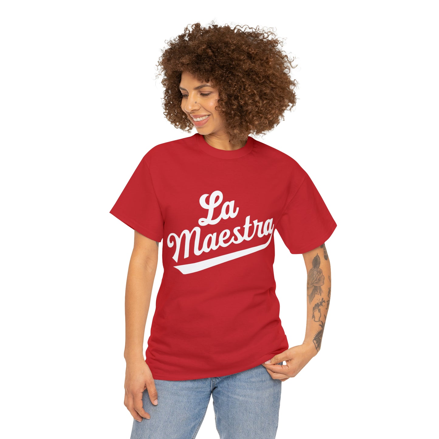 La Maestra - The Teacher Heavy Cotton Tee