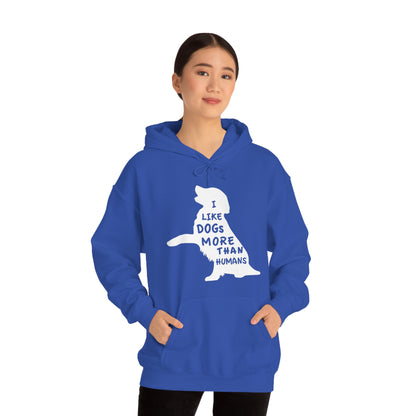 I Like Dogs More Than Humans Hoodie