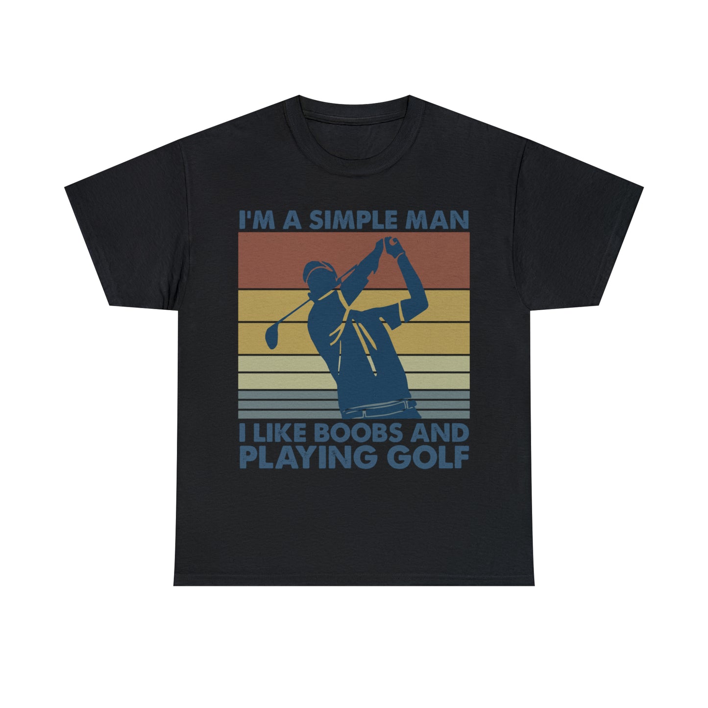 I'm a Simple Man Golf Cotton Tee