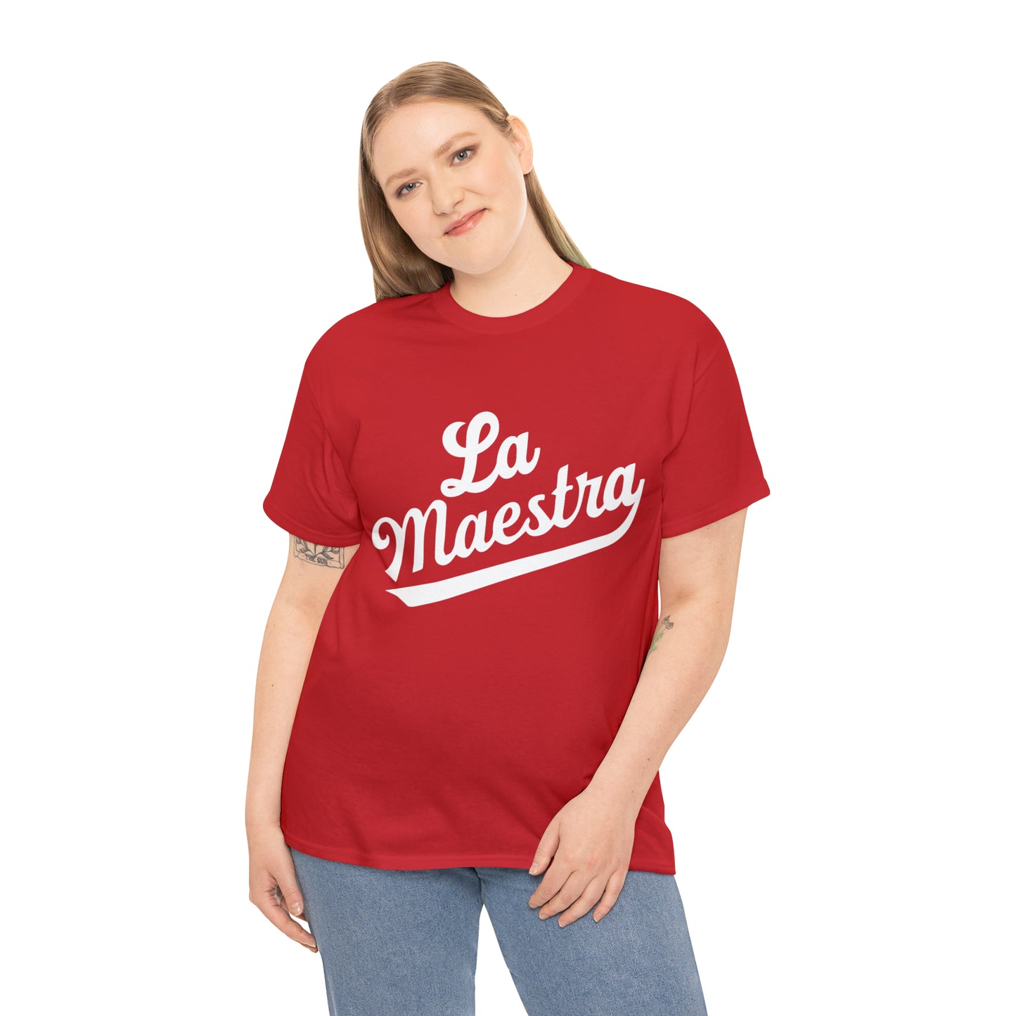 La Maestra - The Teacher Heavy Cotton Tee