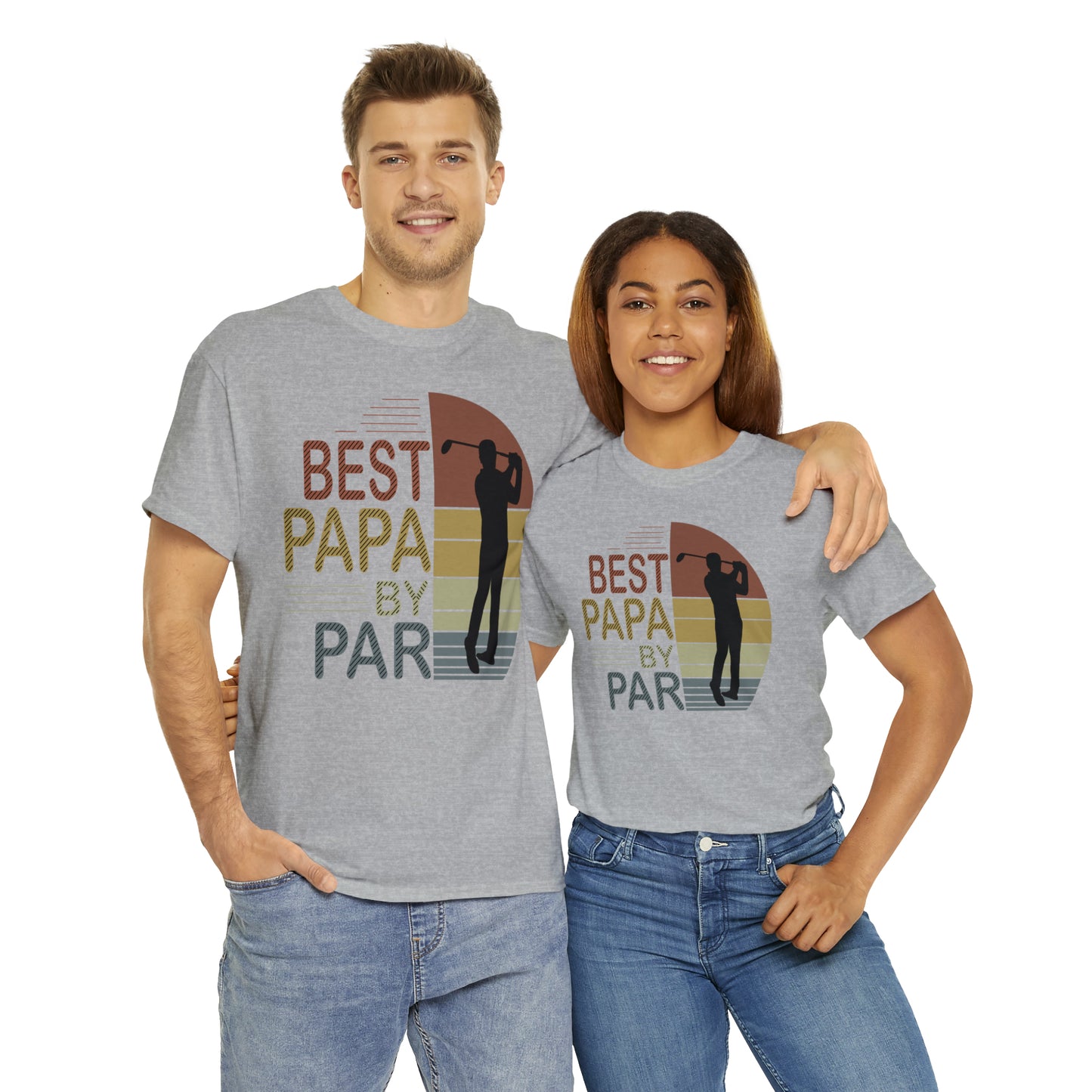 Best Papa by Par Golf Cotton Tee