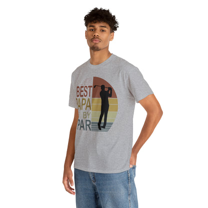 Best Papa by Par Golf Cotton Tee