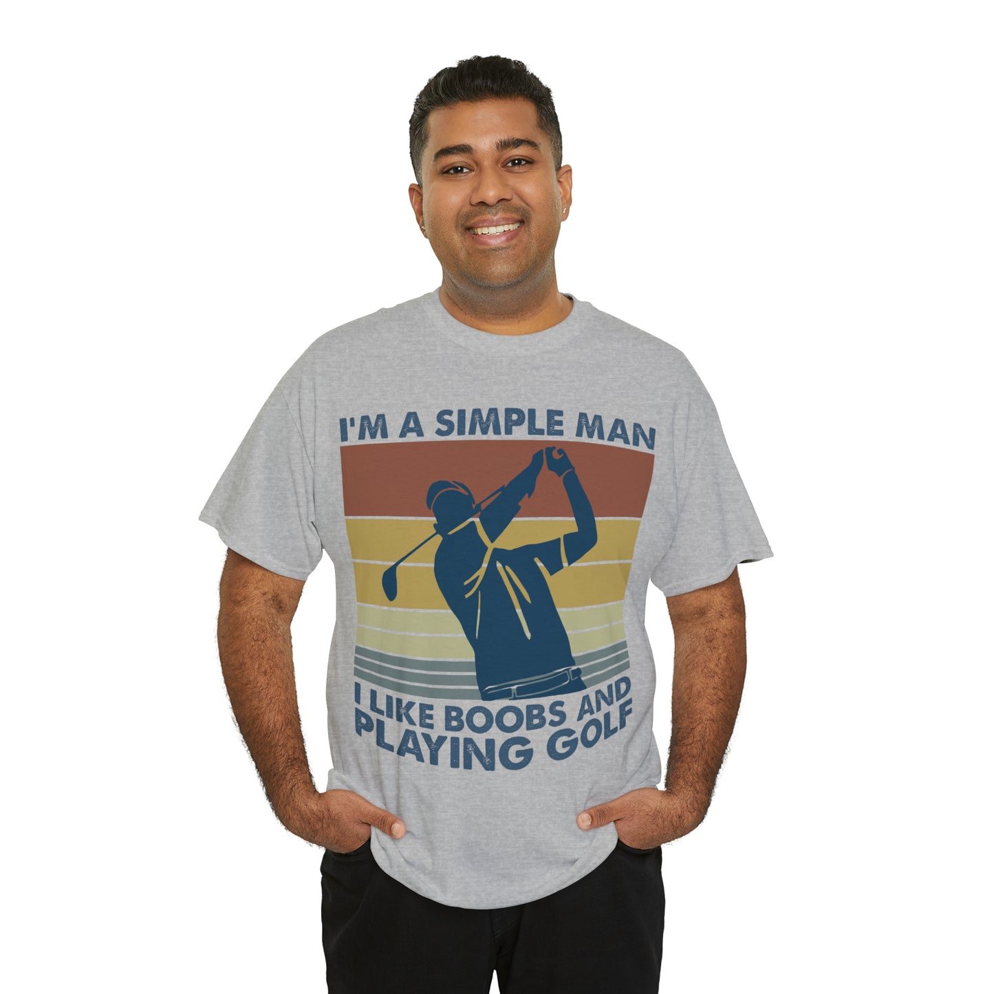 I'm a Simple Man Golf Cotton Tee