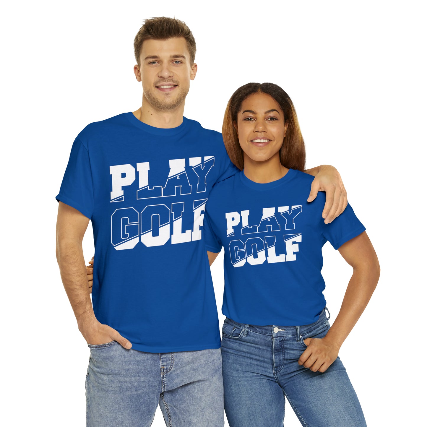 Split Play Golf Cotton Tee