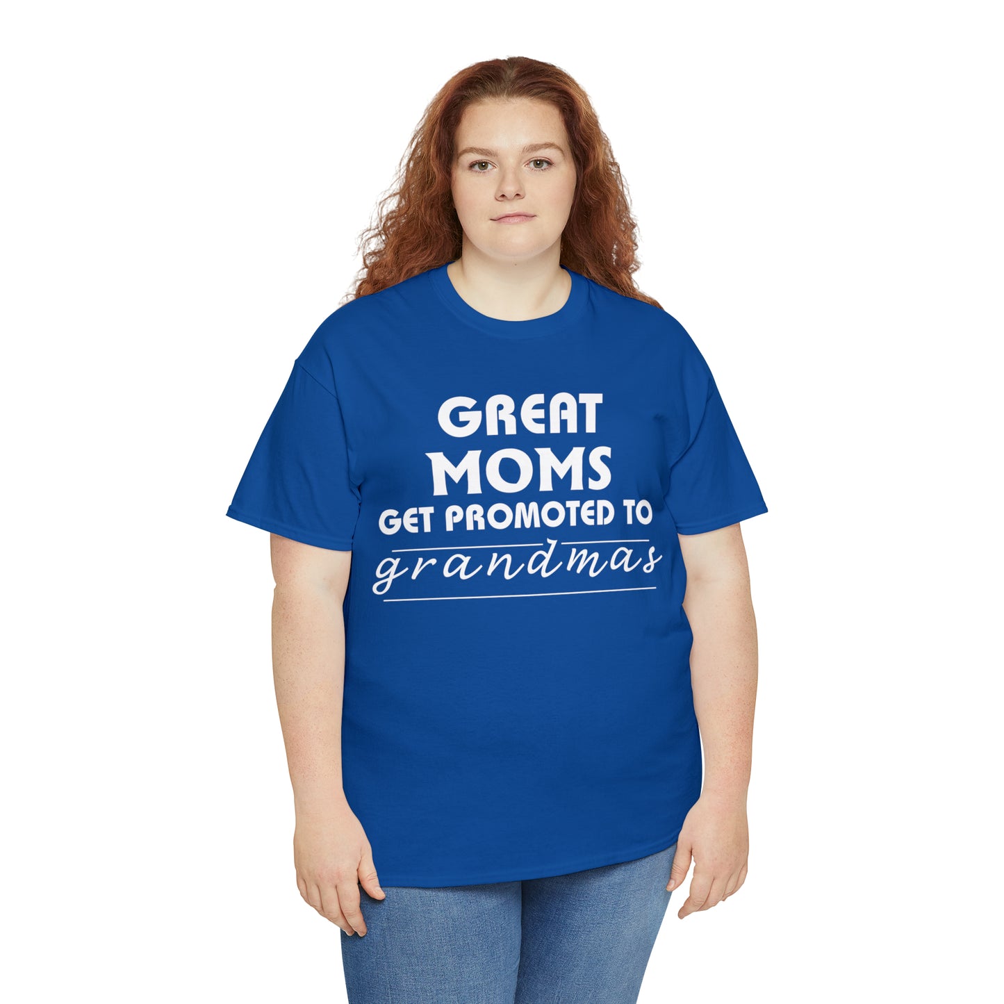 Great Moms Get Promoted Cotton Tee