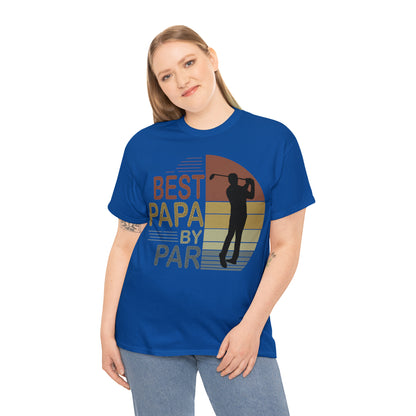 Best Papa by Par Golf Cotton Tee