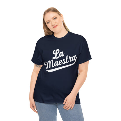 La Maestra - The Teacher Heavy Cotton Tee