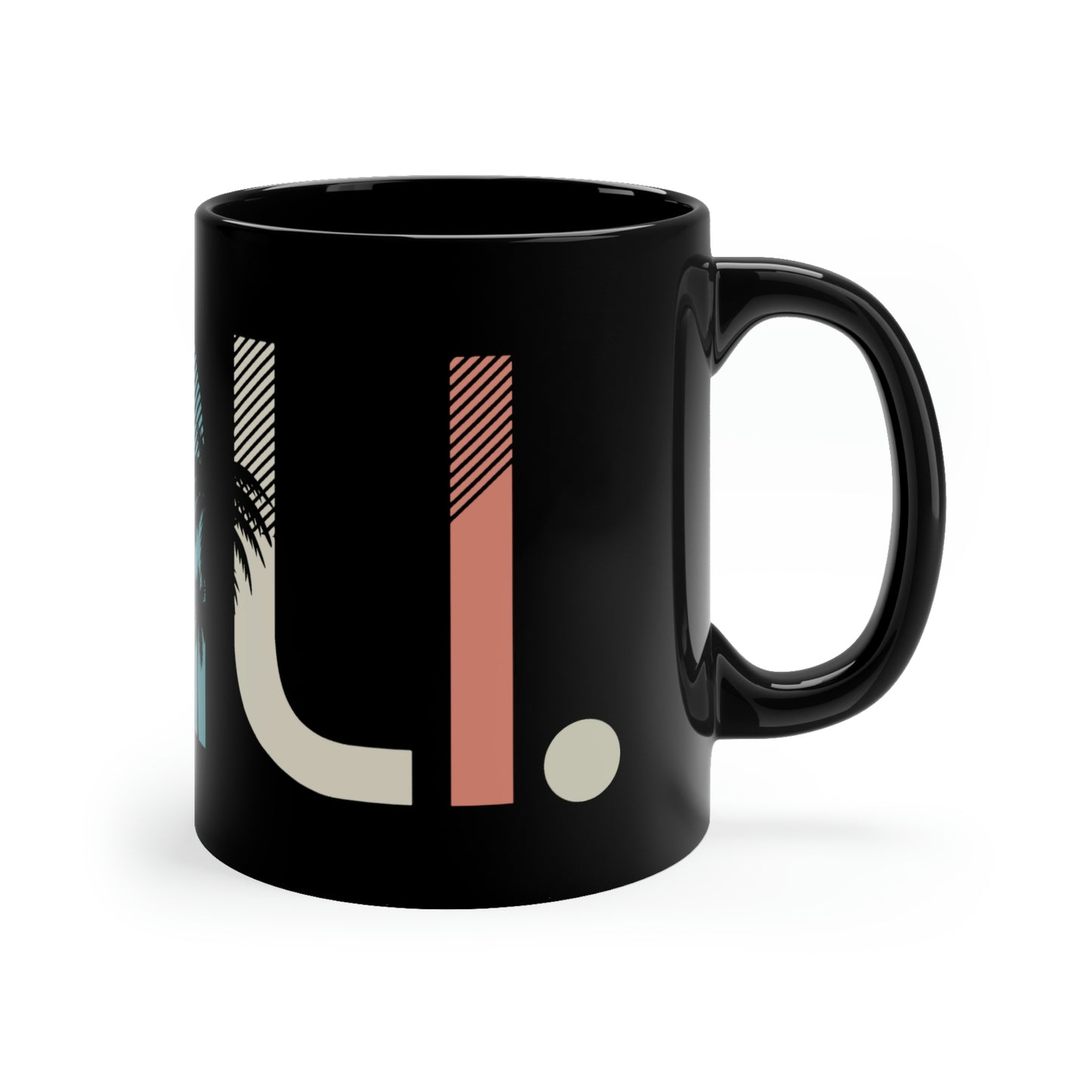 Cali 11oz Black Mug